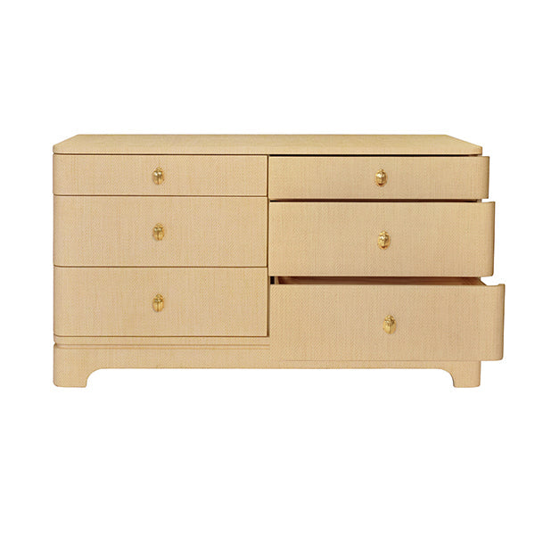 Kilmer Chest - Natural Grasscloth