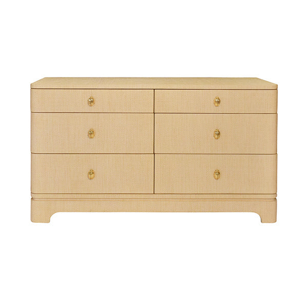 Kilmer Chest - Natural Grasscloth