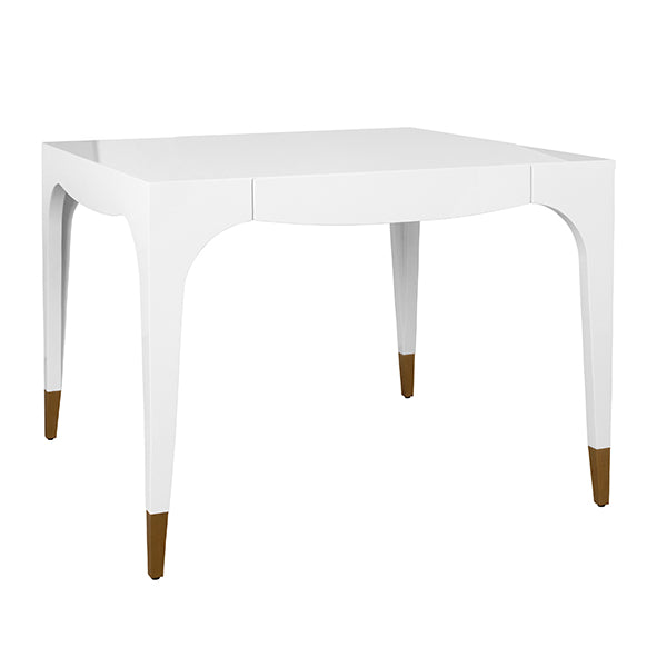 Lacey Game Table White