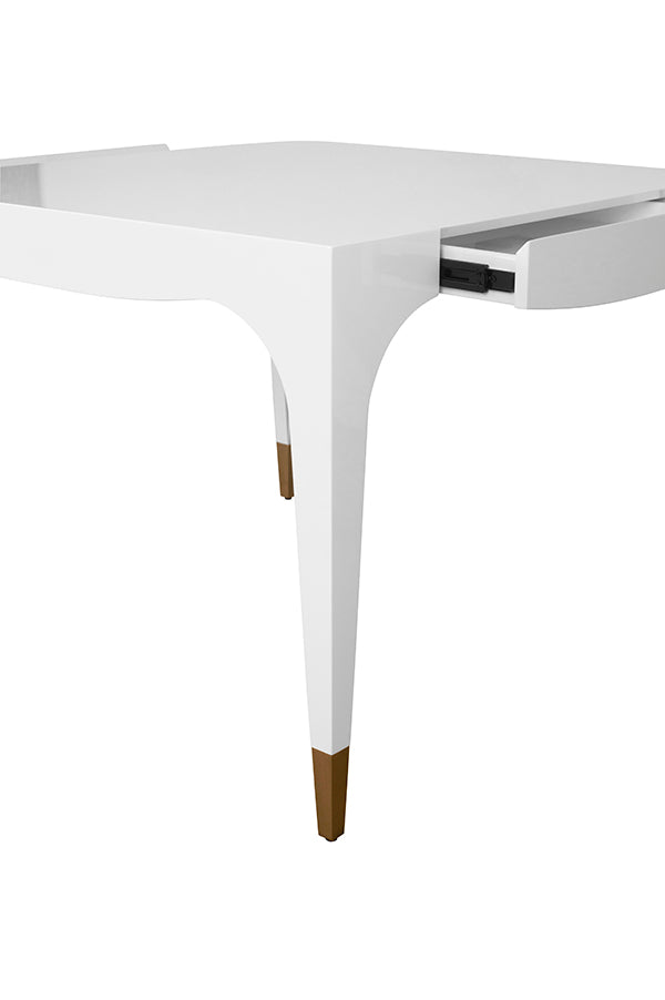 Lacey Game Table White