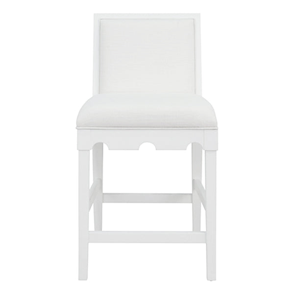 Lanister Counter Stool - White Lacquer