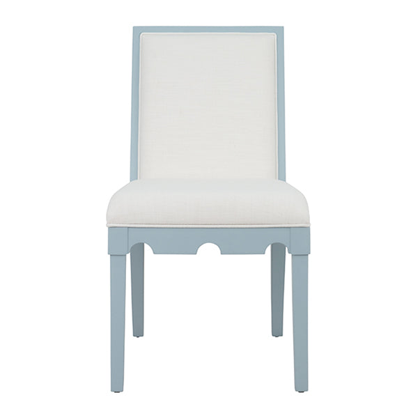 Lanister Dining Chair Matte Light Blue Lacquer