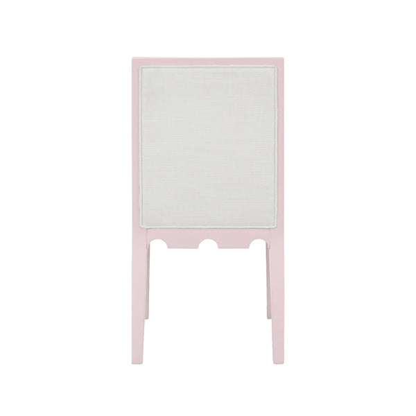 Lanister Dining Chair Matte Pink Lacquer