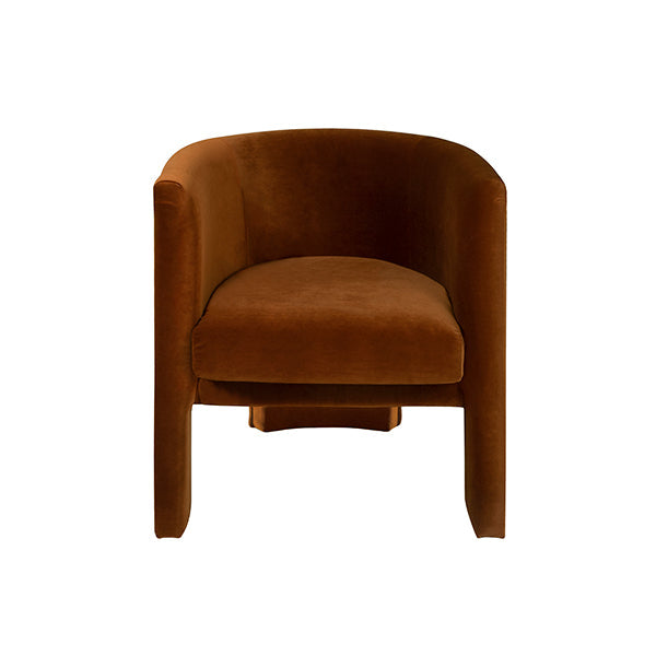 Lansky Dining Chair - Rust