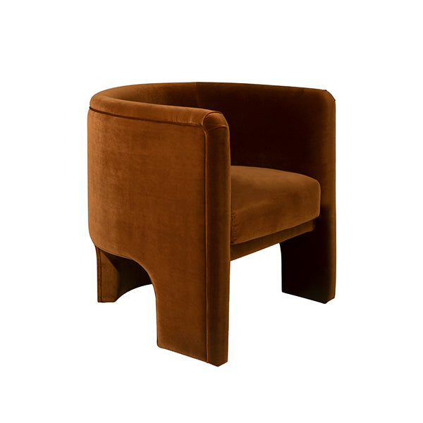 Lansky Dining Chair - Rust
