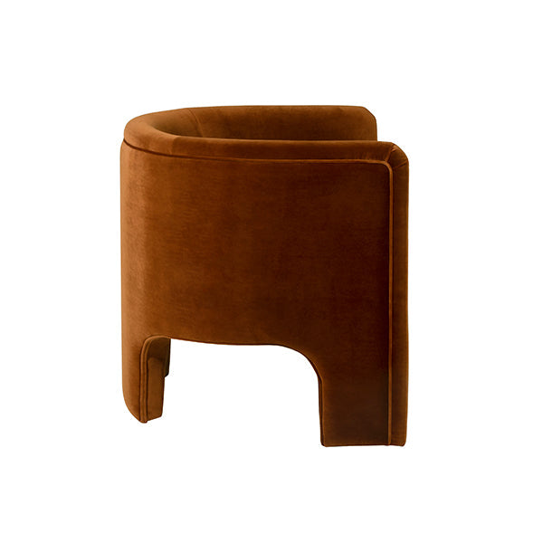 Lansky Dining Chair - Rust