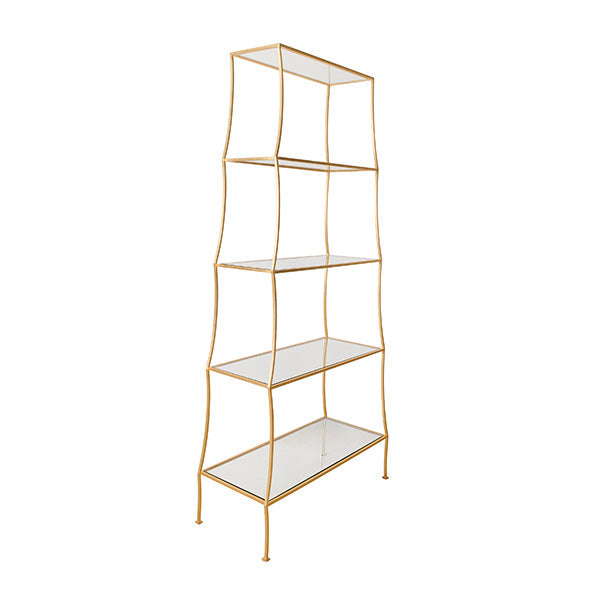 Liana Etagere -Gold Leaf