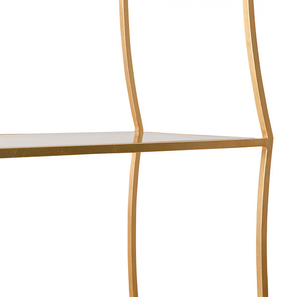 Liana Etagere -Gold Leaf