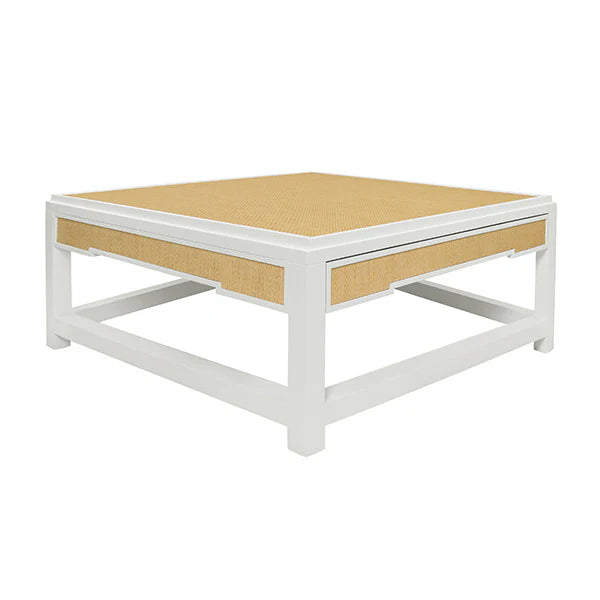 Locklin Coffee Table - White Lacquer