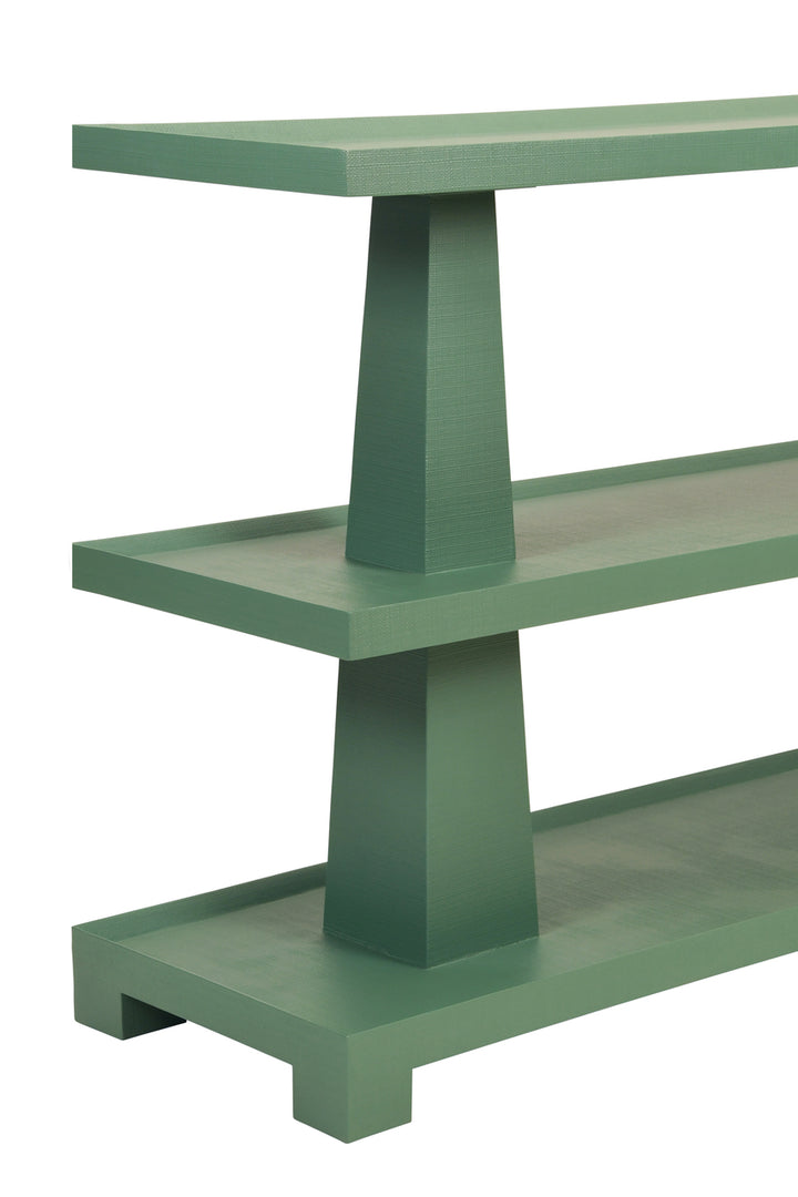 Lowen Console Green Linen