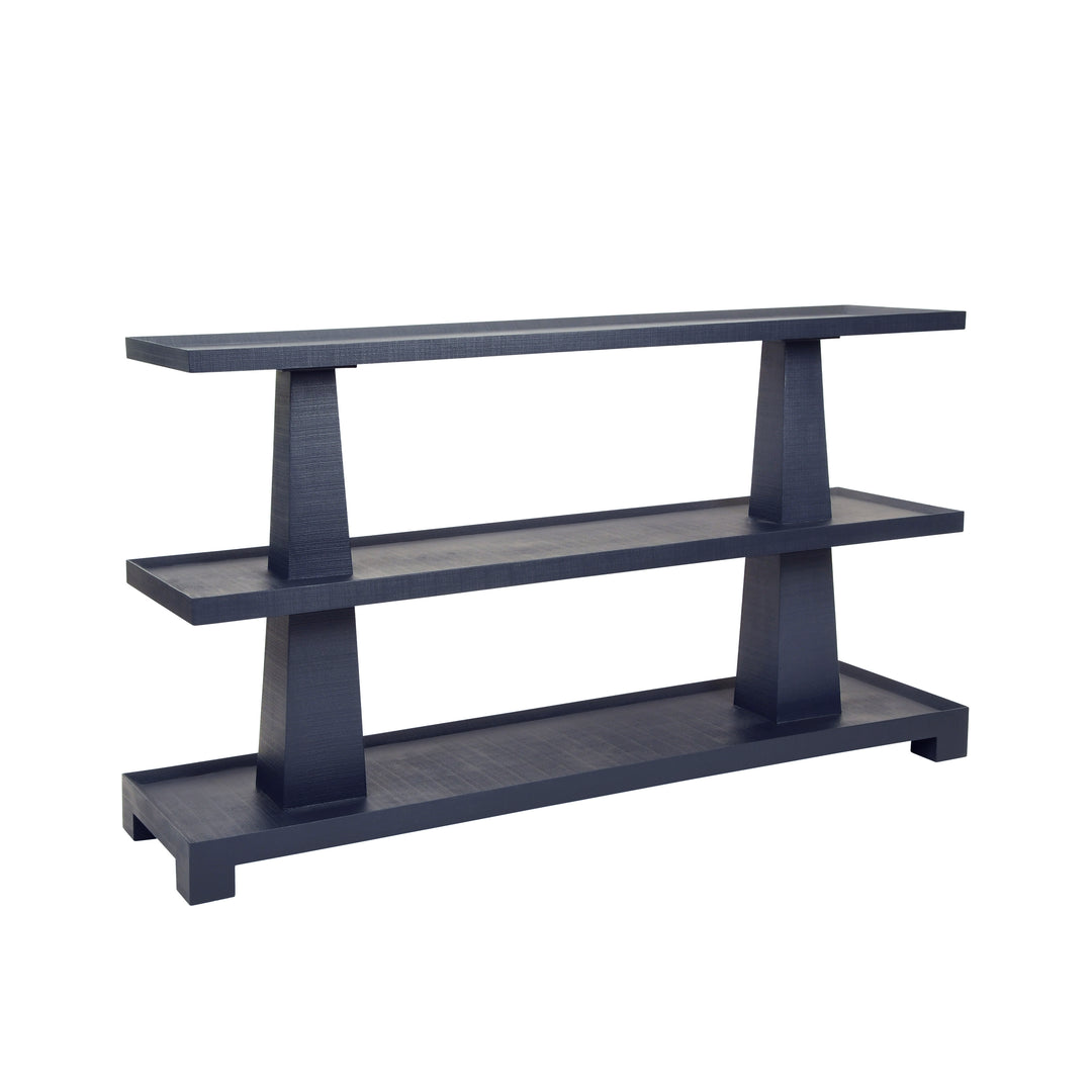 Lowen Console Navy Linen