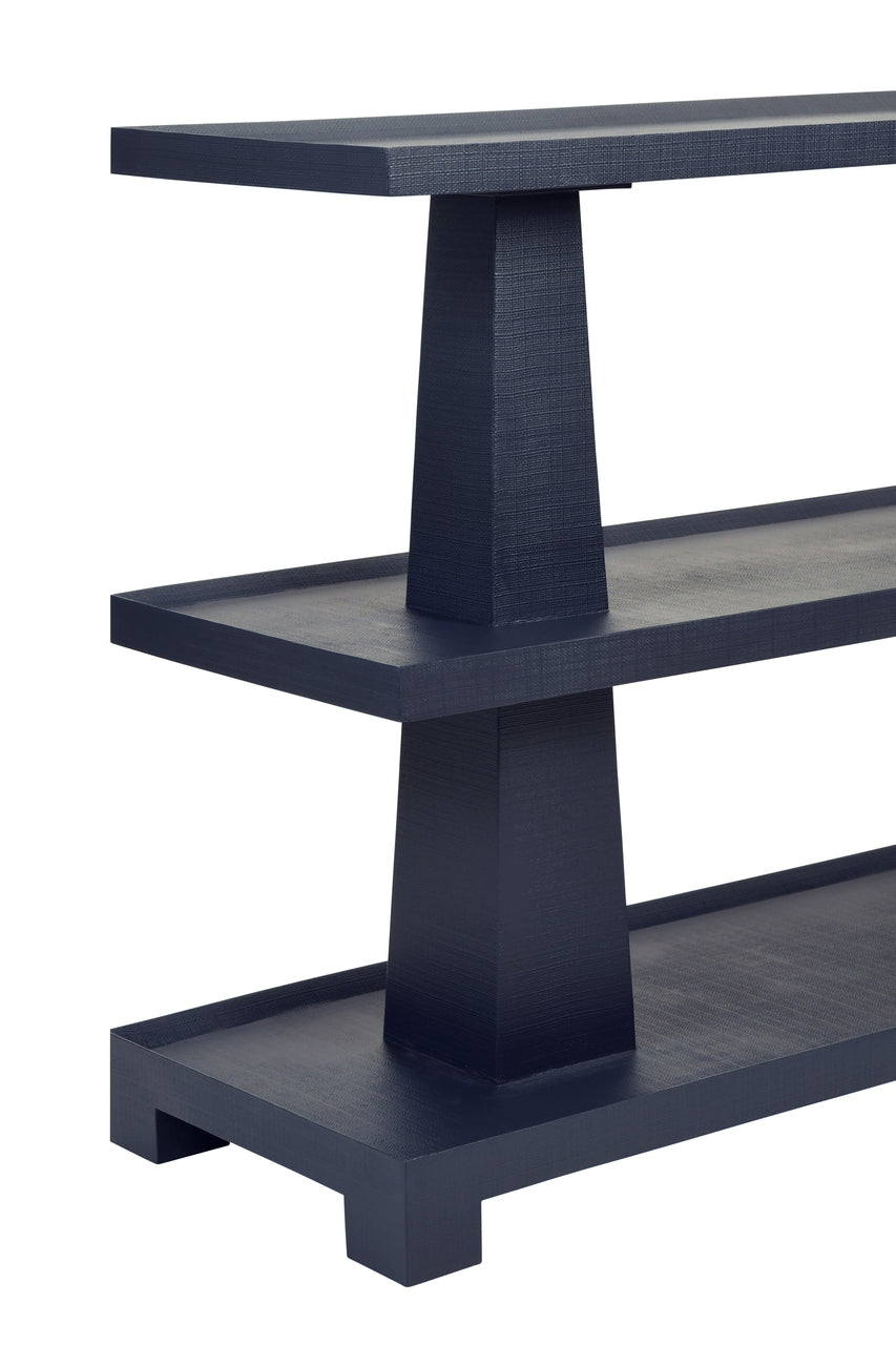 Lowen Console Navy Linen