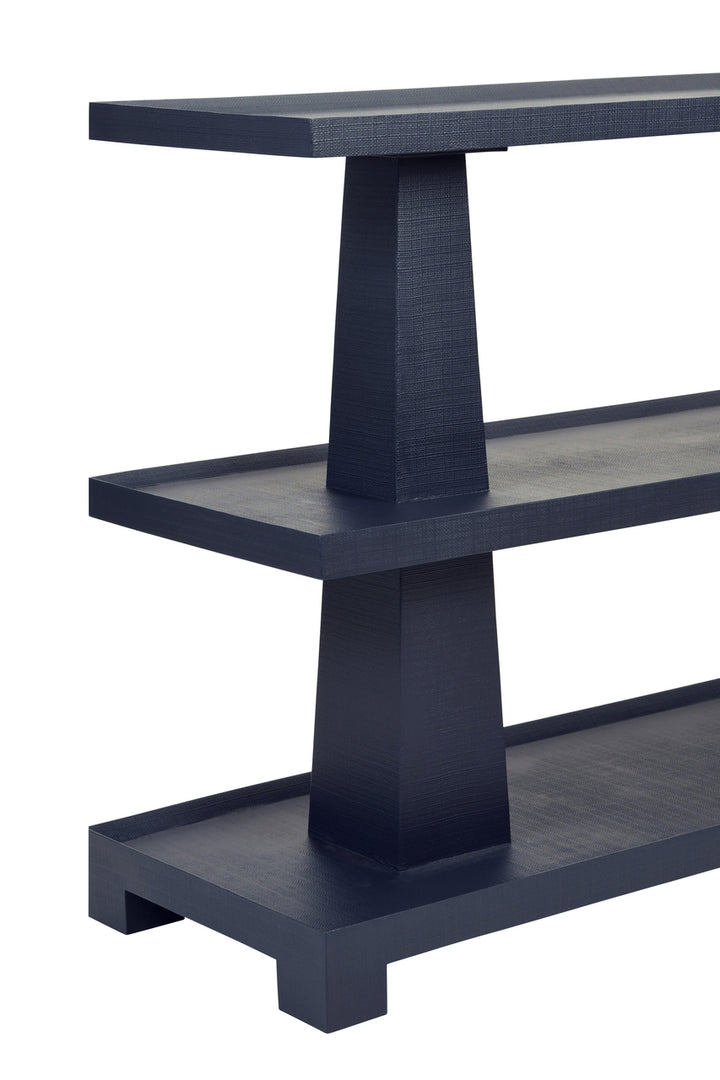 Lowen Console Navy Linen