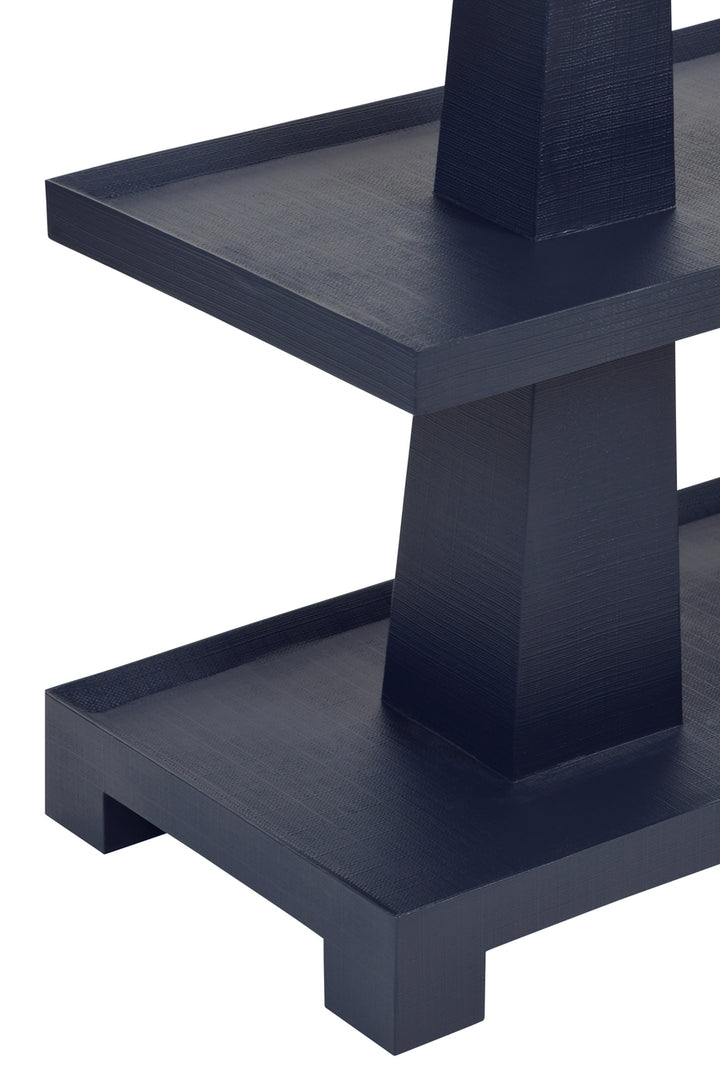 Lowen Console Navy Linen