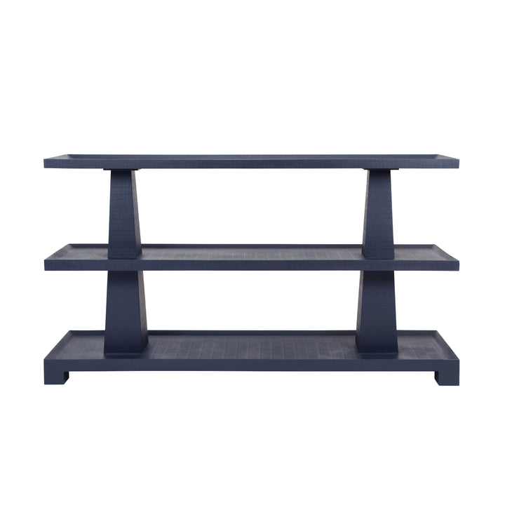 Lowen Console Navy Linen