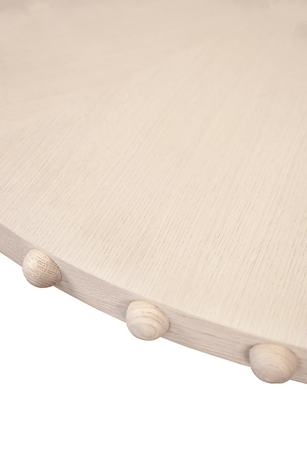 Lucian Round Dining Table White Oak