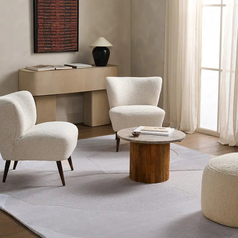 Layered Form Rug LYD02