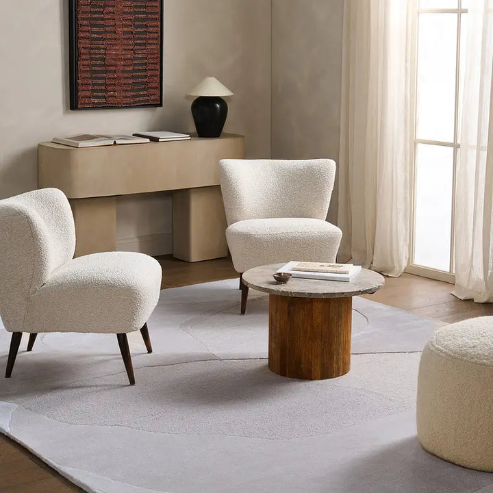 Layered Form Rug LYD03