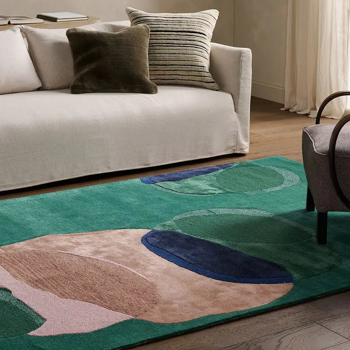 Layered Form Rug LYD03