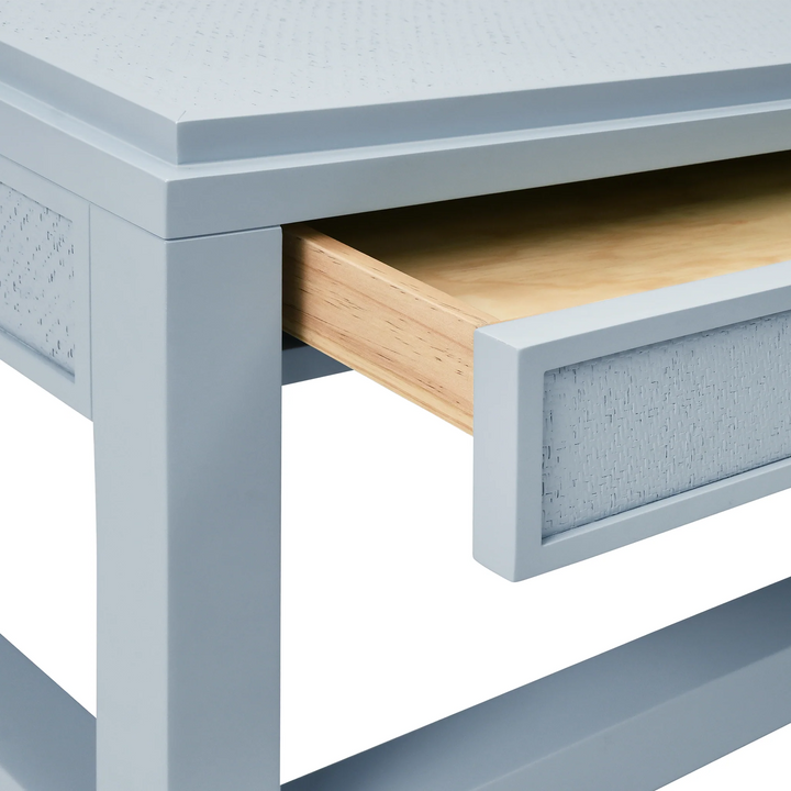 Locklin Coffee Table - Light Blue Lacquer