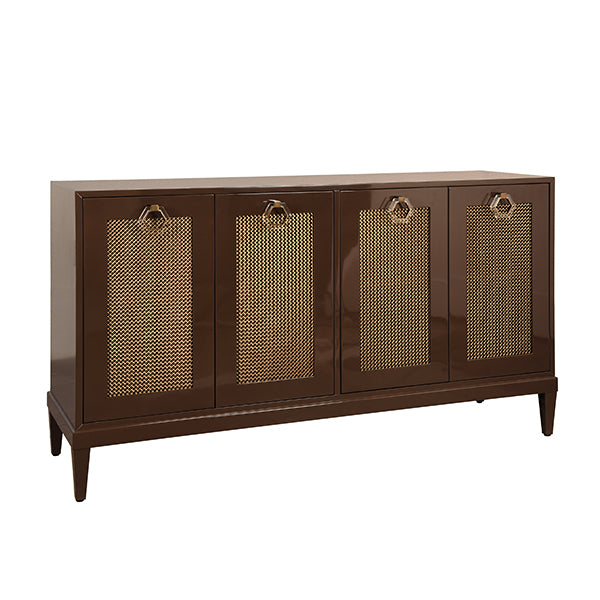 Marcella Buffet Cabinet Chocolate Brown