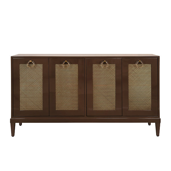 Marcella Buffet Cabinet Chocolate Brown