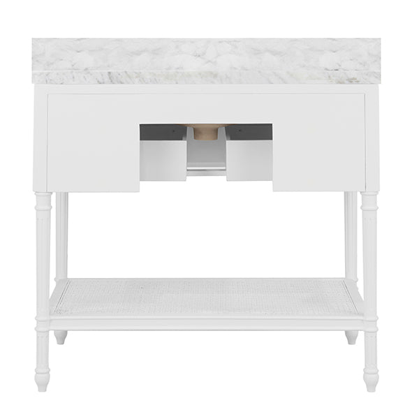 Martha Bath Vanity 36.5" White