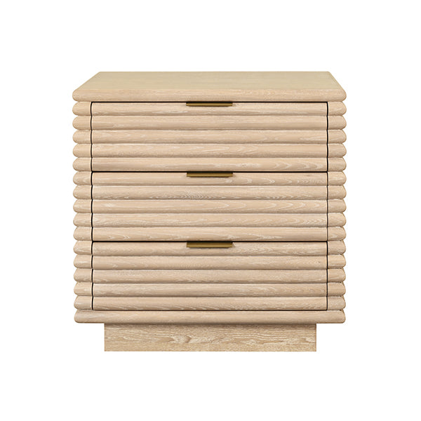 Mateo Side Table Cerused Oak