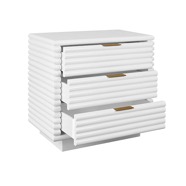 Mateo Side Table White