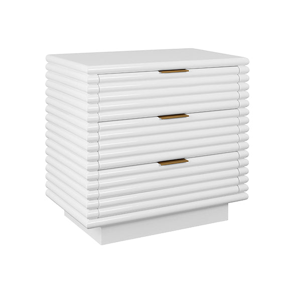 Mateo Side Table White