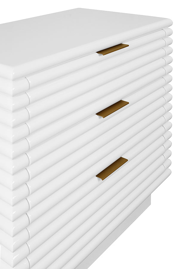 Mateo Side Table White