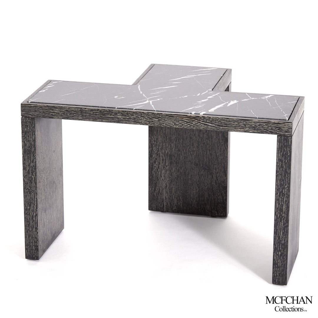 T-Flex Table-Black Cerused Oak