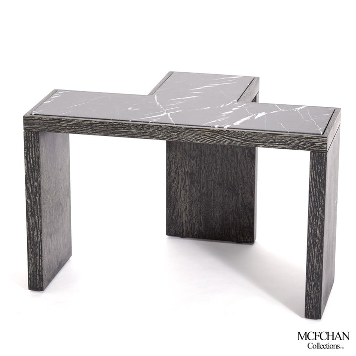 T-Flex Table-Black Cerused Oak