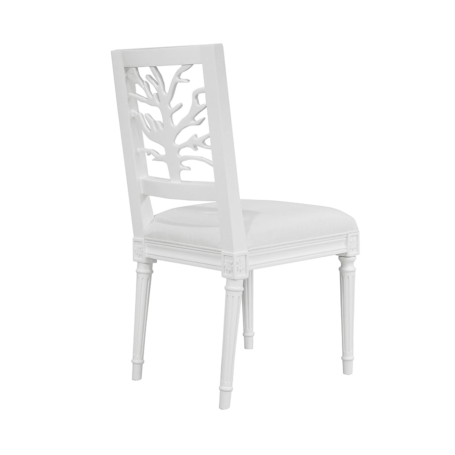 Mckay Dining Chair - White Lacquer