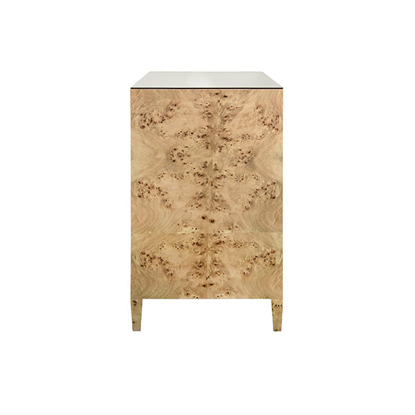 Michelle Chest - Burl Wood