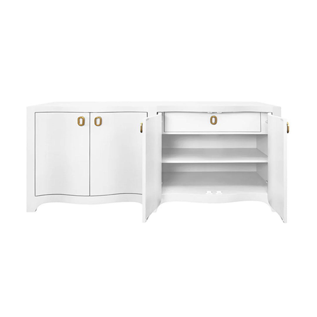 Miffy Cabinet - White Linen