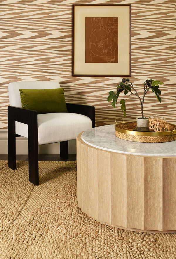 Moore Coffee Table - Cerused Oak