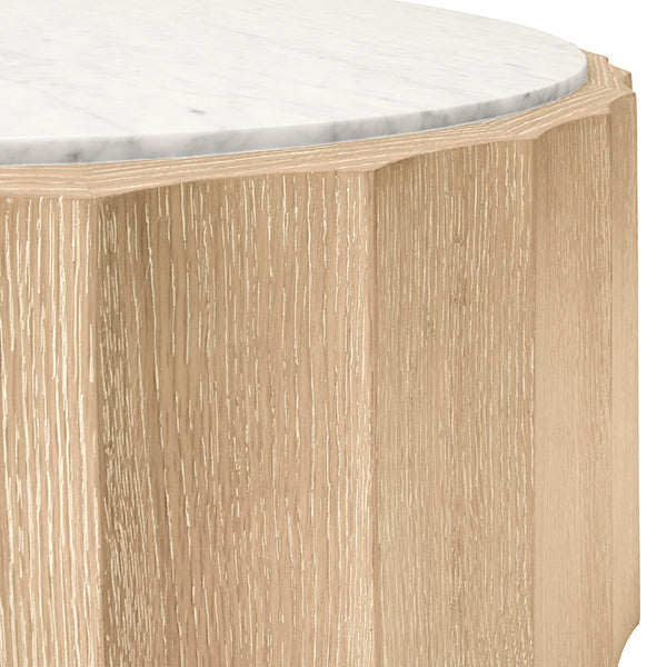Moore Coffee Table - Cerused Oak