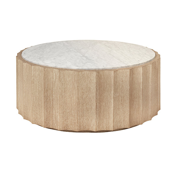 Moore Coffee Table - Cerused Oak