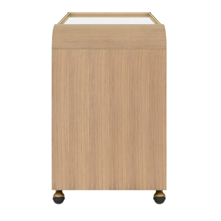 Myer Bar Cart - Natural Oak