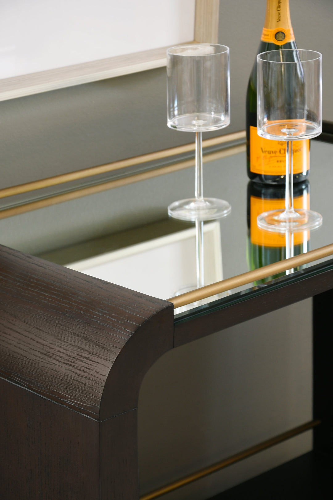 Myer Bar Cart - Expresso Oak