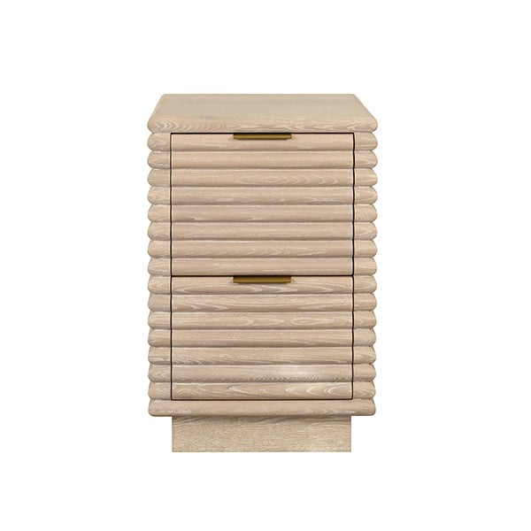 Nayla Side Table Cerused Oak
