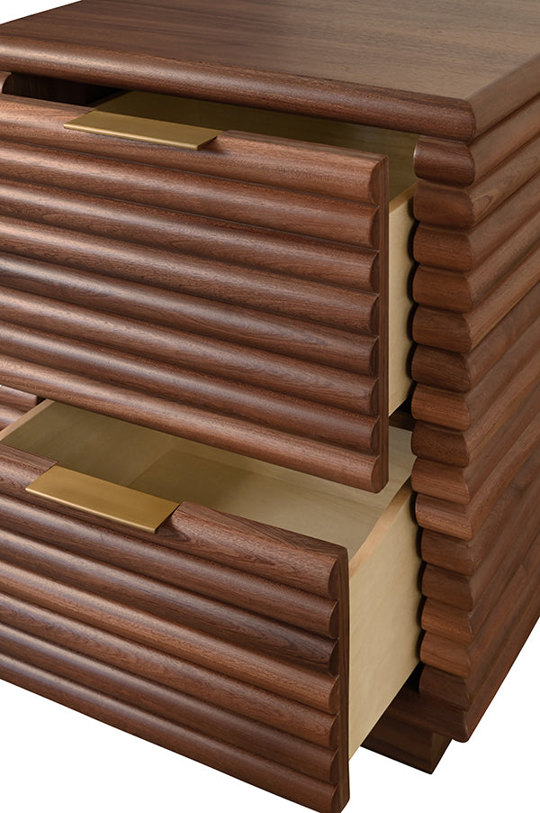 Nayla Side Table Walnut
