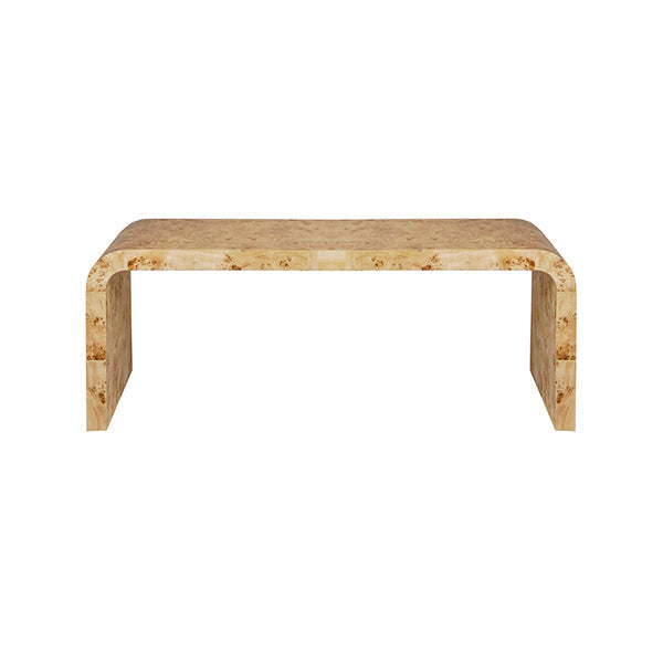 Newbury Coffee Table - Light Burl Wood