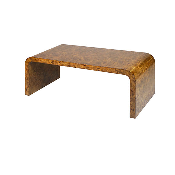 Newbury Coffee Table - Dark Burl Wood
