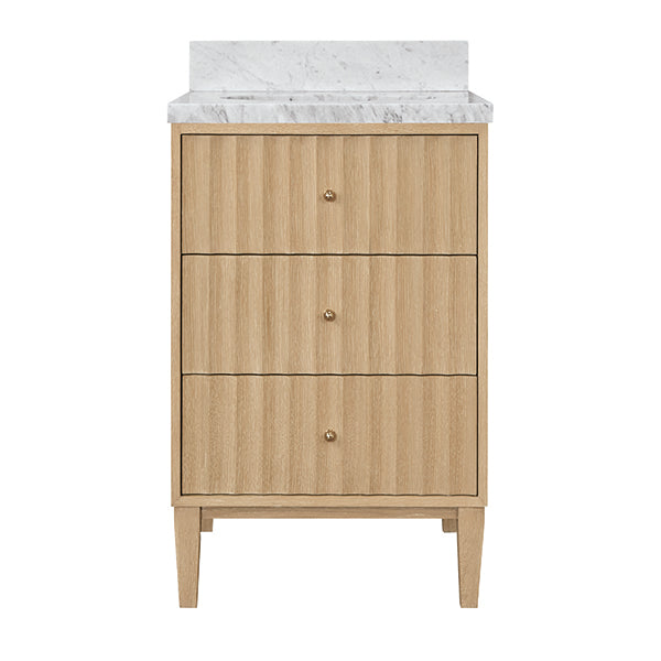 Odin Bath Vanity 24" Cerused Oak