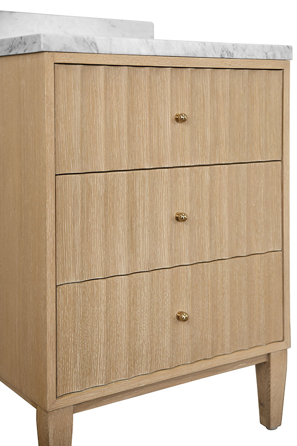 Odin Bath Vanity 24" Cerused Oak
