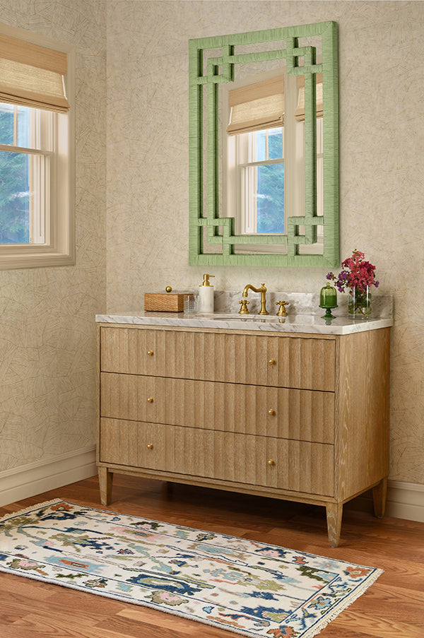 Odin Bath Vanity 48" Cerused Oak