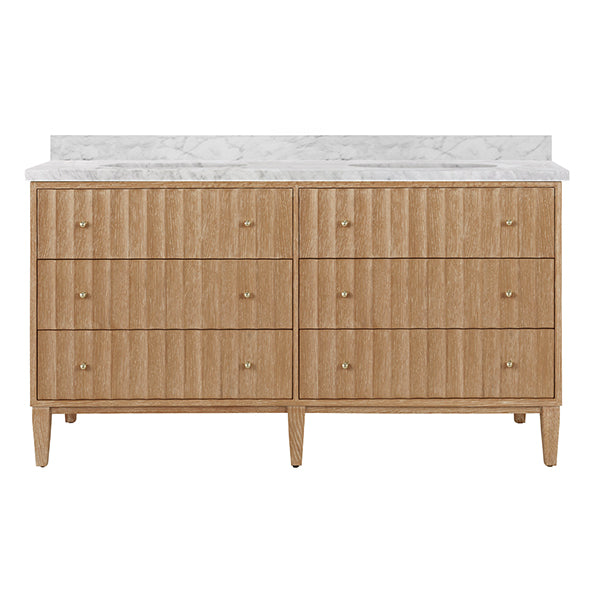 Odin Bath Vanity 60" Cerused Oak