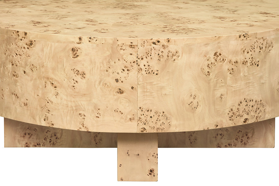 Oslo Coffee Table Burl Wood